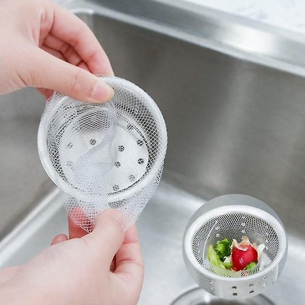 100pcs Reusable Garbage Filter Bag For Kitchen Bathroom Trash Sink Strainers Hai Carousel 1