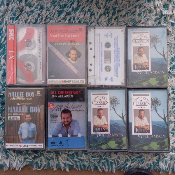 John Williamson cassettes - 8 Carousel 1