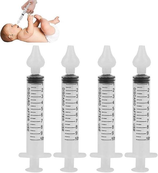 4 Baby Nasal Aspirators 10ml Nasal Syringes Nasal Irrigators For Newborns An Carousel 1