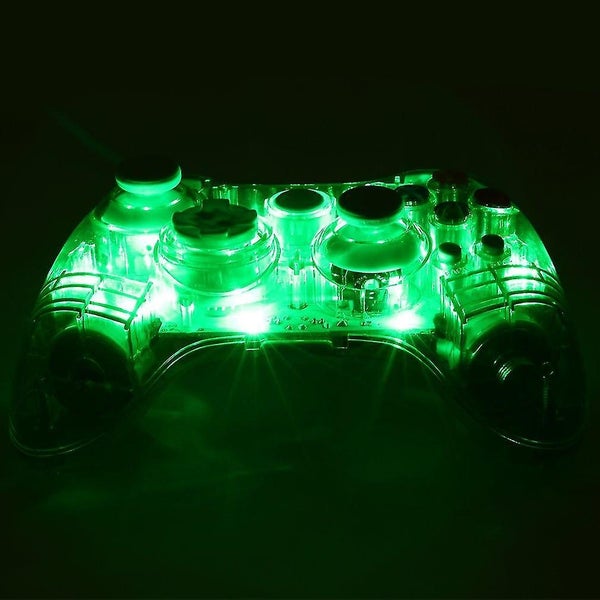 Usb Wired Game Controller For Xbox 360 Joypad Gamepad Joystick With Led Light Carousel 5