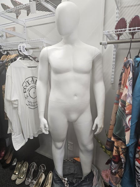 Male Mannequin Solid on Glass base Carousel 2