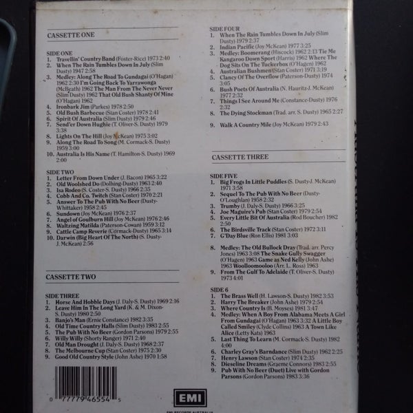 Slim Dusty cassettes- two albums. Carousel 4