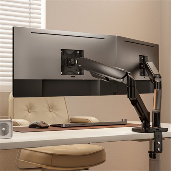 KONIC 17"-32" Eco Dual Monitor Stand - Mechanical Spring Arm - Weight Capacity Carousel 2
