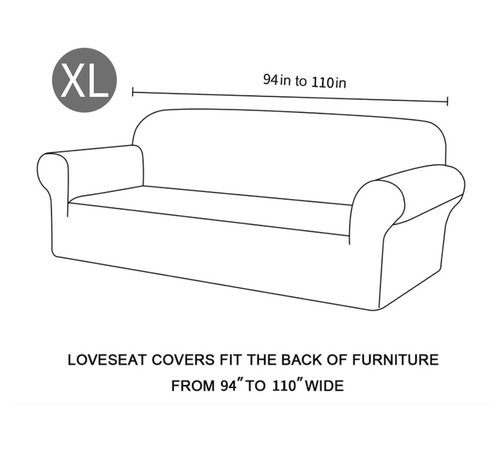 Sofa Cover Couch Covers 180-240cm Carousel 9