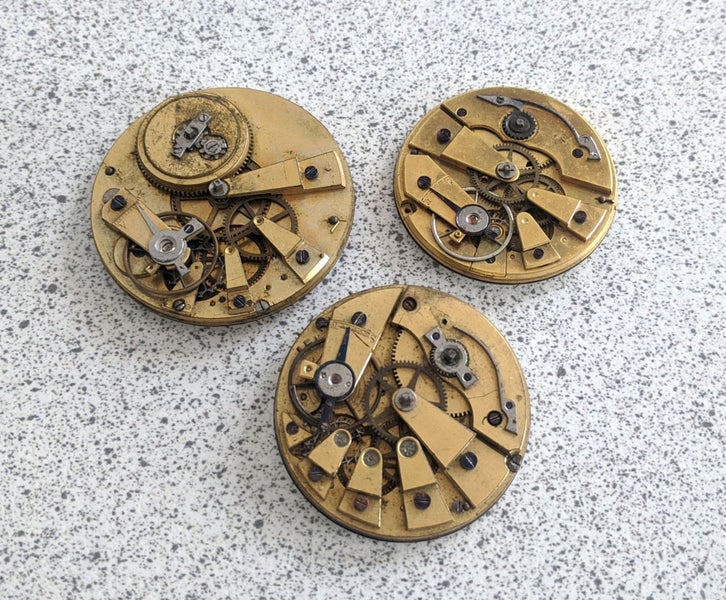 200 Year Old Lepin Calibre Pocket Watch Movements Carousel 1