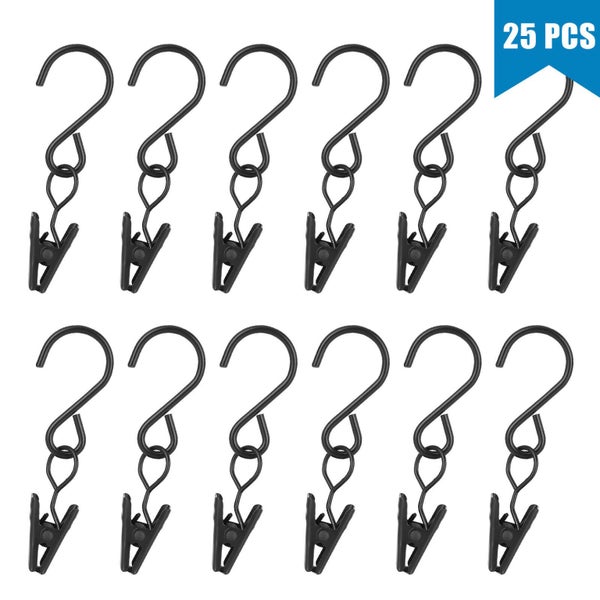 Shower Curtain Clips Hanging Hook Carousel 1