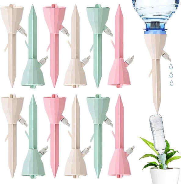 12 Piece Drip Irrigation Drip Bottle Automatic Plant Irrigation Adjustable Pl Carousel 1