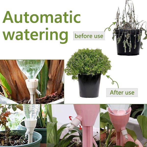 12 Piece Drip Irrigation Drip Bottle Automatic Plant Irrigation Adjustable Pl Carousel 5