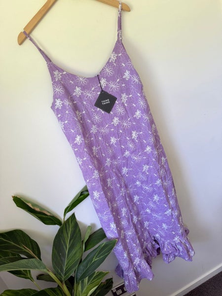 Thing Thing (NZ) Size 12 Isabela Dress in Wild Lilac RRP $149.00 Carousel 1