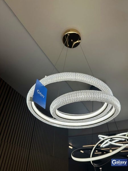 FREE SHIPPING,Unique Style Gold Colour Pendant Light P353-50cm Carousel 4