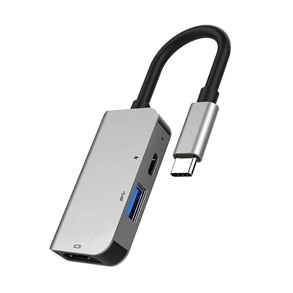USB Type C 3.1 to HDMI 2 USB 3.0 Dock Hub 3 In 1 USBC HDMI Adapter 4K Video PD Carousel 1