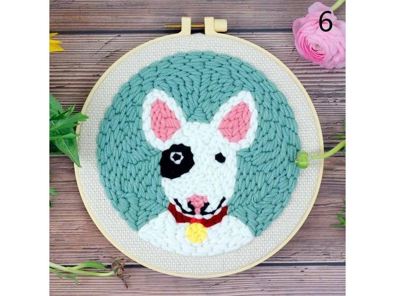 Arts Ornament DIY Crafts Handmade Needle Thread Embroidery Hoop Cross Stitch Carousel 1