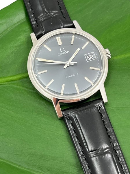 Omega 1972 Geneve Vintage Manual Steel Mens Wristwatch Ref 136.0098 Serviced629954058288671115