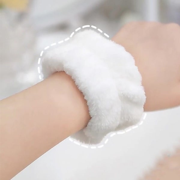 wrist wash band face wash wristband wrist wash towel band Wrist Wash Band Soft Carousel 1