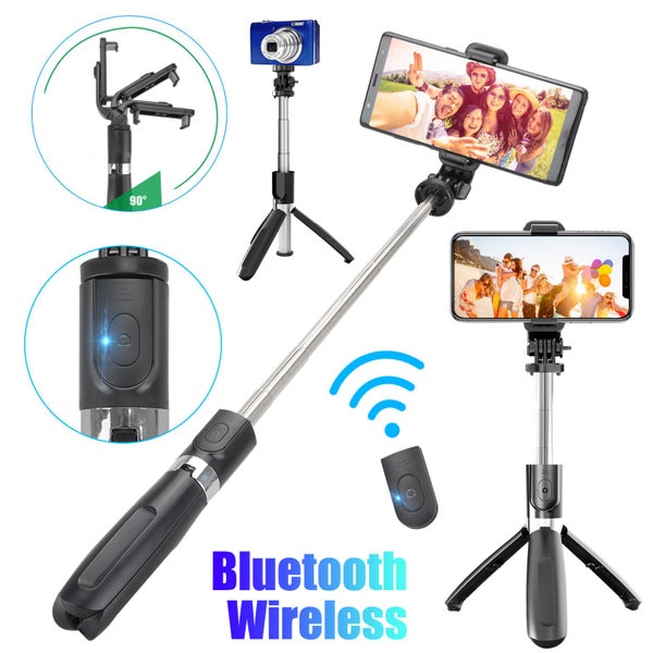 Bluetooth Selfie Stick Tripod Carousel 1