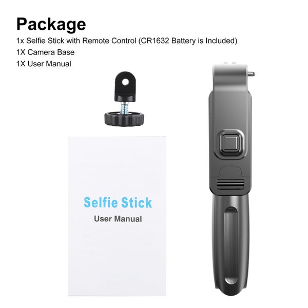 Bluetooth Selfie Stick Tripod Carousel 9