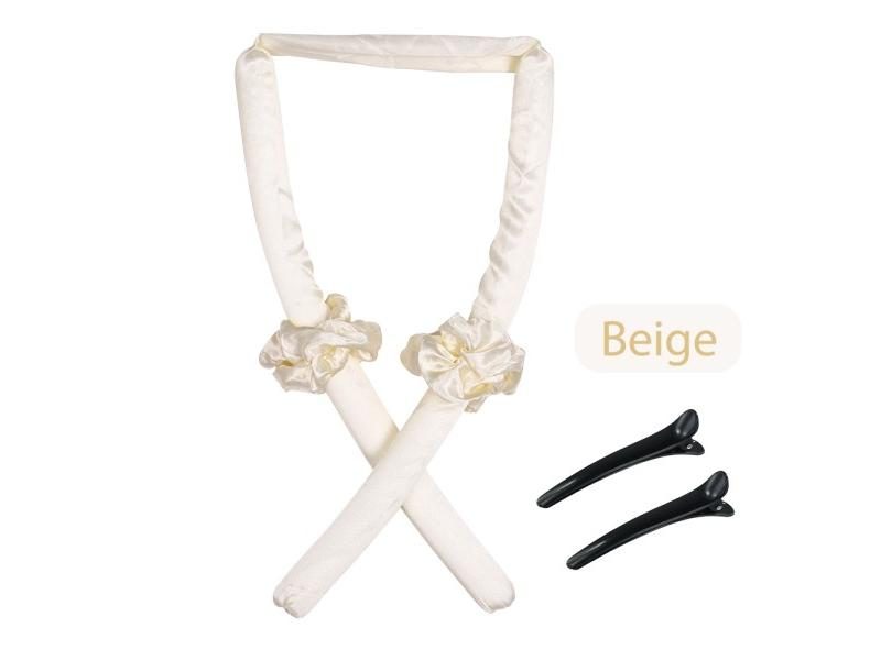 1Set Lazy Curling Heatless Curling Rod Headband For Sleeping With Curl Ribbon Carousel 1