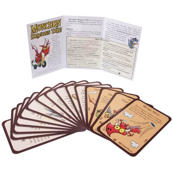 Munchkin Dragons Trike Card Game Carousel 1
