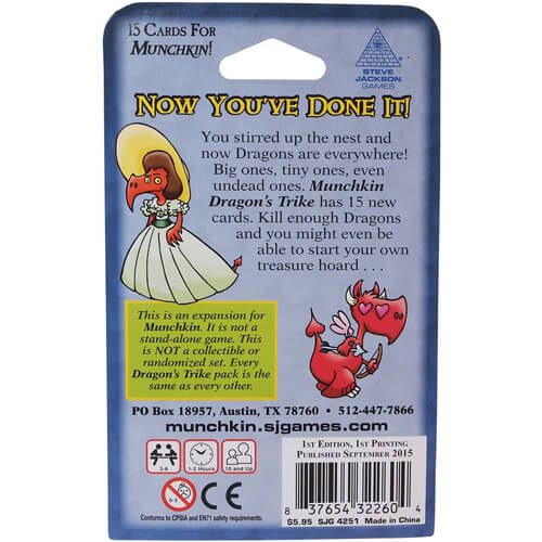 Munchkin Dragons Trike Card Game Carousel 3