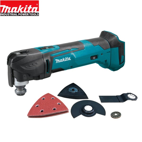 MAKITA DTM51ZX5 MULTITOOL With Accessory Kit! Cuts - Sands- Scrapes - Files Carousel 2
