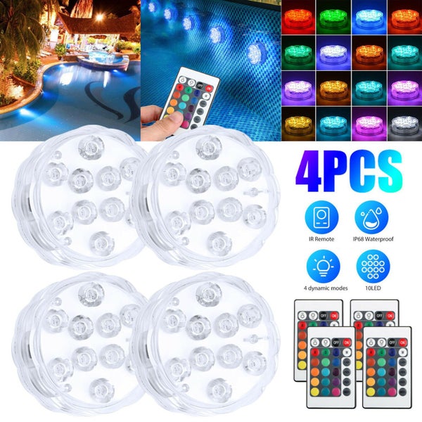 Submersible LED Bulb Underwater Light Fountain Swimming Pool Lamp Carousel 1