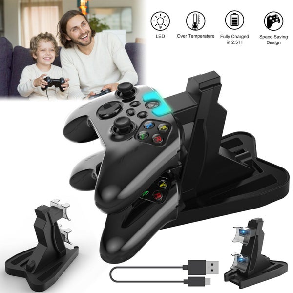 Xbox Series S/X Controller Charging Dock Station Charger Stand Carousel 1
