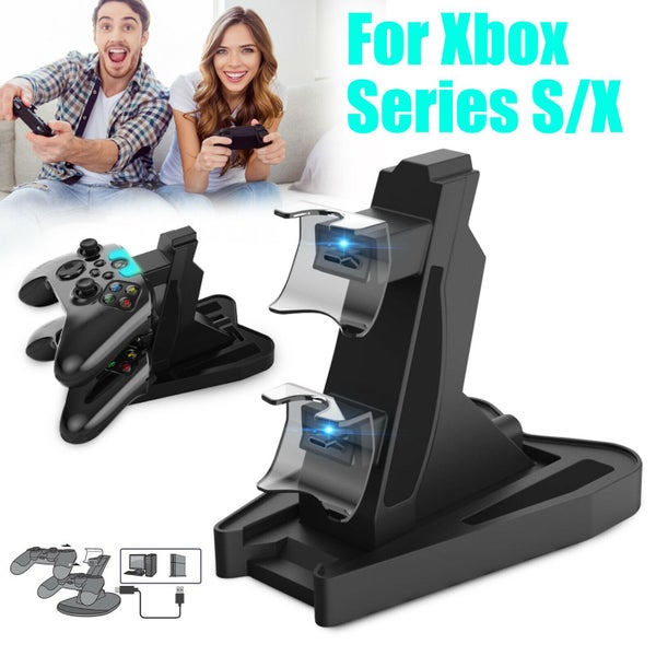 Xbox Series S/X Controller Charging Dock Station Charger Stand Carousel 10