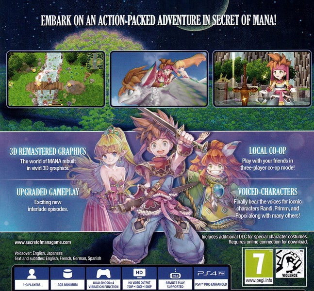 Secret of Mana PS4 Carousel 2
