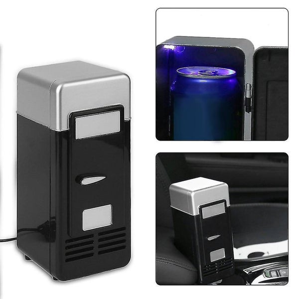Usb Car Portable Mini Drink Cooler New Car Boat Travel Cosmetic Fridge Carousel 2