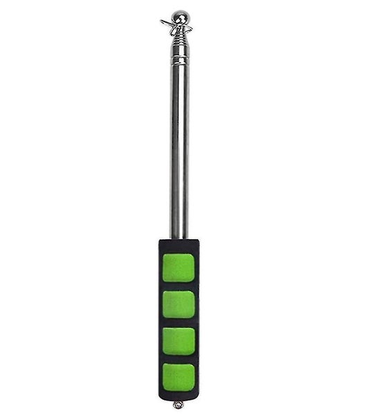 1.2m stainless steel retractable guide pole, flag pole, teaching pointer Green Carousel 1