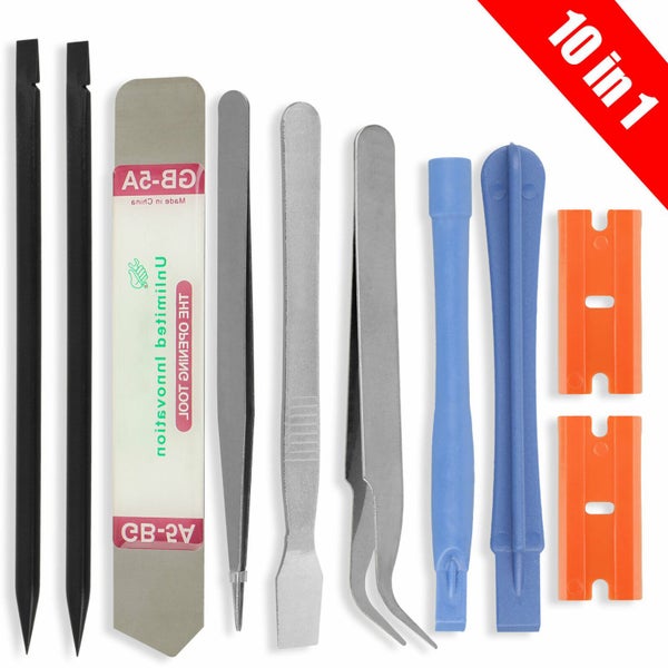 Cell Phone Repair Opening Pry Disassemble Tools Set Spudger Tweezer Kit Carousel 1