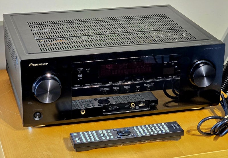 Pioneer VSX-922-K 7.1 Channel AV Receiver – 105W Per Channel, High-Performance ! Carousel 1