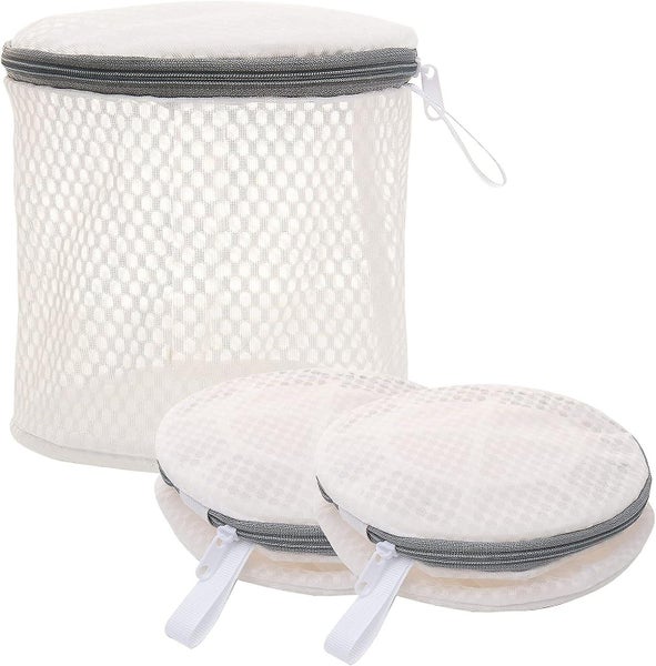 2 Gray Laundry Bags For Close Fitting Underwear And Exquisite Mesh Bra Equipp Carousel 2