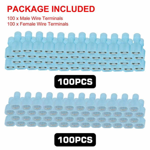 Wire Spade Terminal Crimp Connector Set Carousel 8