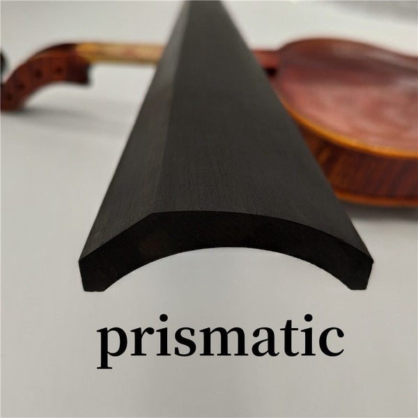 1 Piece Good Black Indonesia Ebony Cello Fingerboard 4/4 Size With Top Nut Carousel 1