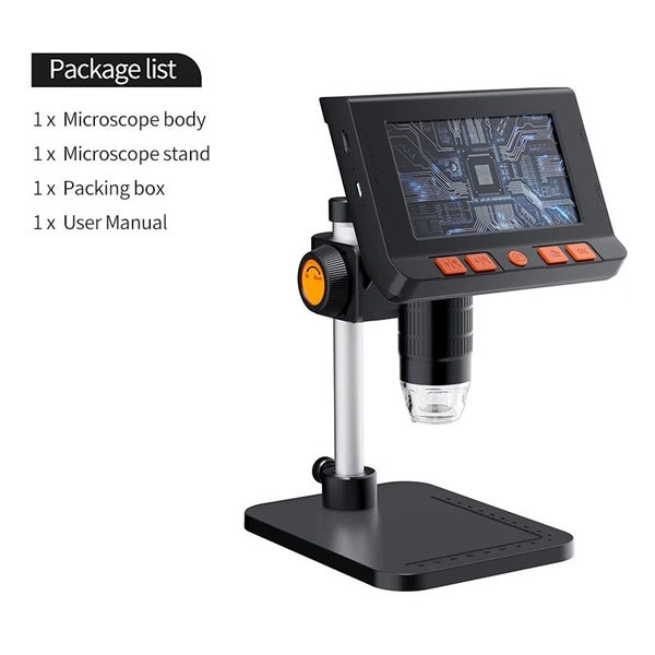 4.3 In LCD Digital Microscope 40-1000X Coin Microscope For Error Coins USB Carousel 1