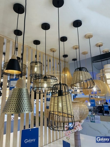 Black OR Gold Color Lamshade Vintage Pendant Light P157,Two Colors Carousel 8