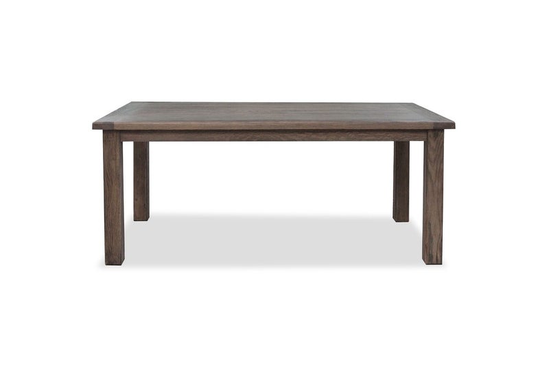 WESTMINSTER 1.8M Solid Oak Dining Table (Walnut) Carousel 1