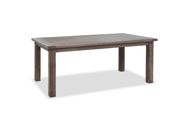 WESTMINSTER 1.8M Solid Oak Dining Table (Walnut) Carousel 2