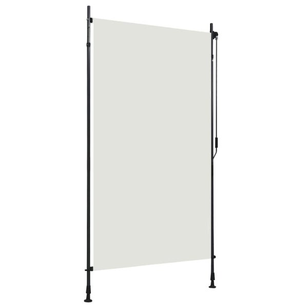 Outdoor Roller Blind 120x270 Cm Cream Oapkab Carousel 1