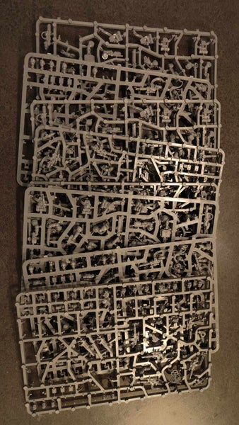 4 x Militarum Tempestus Scions box sprues Carousel 1