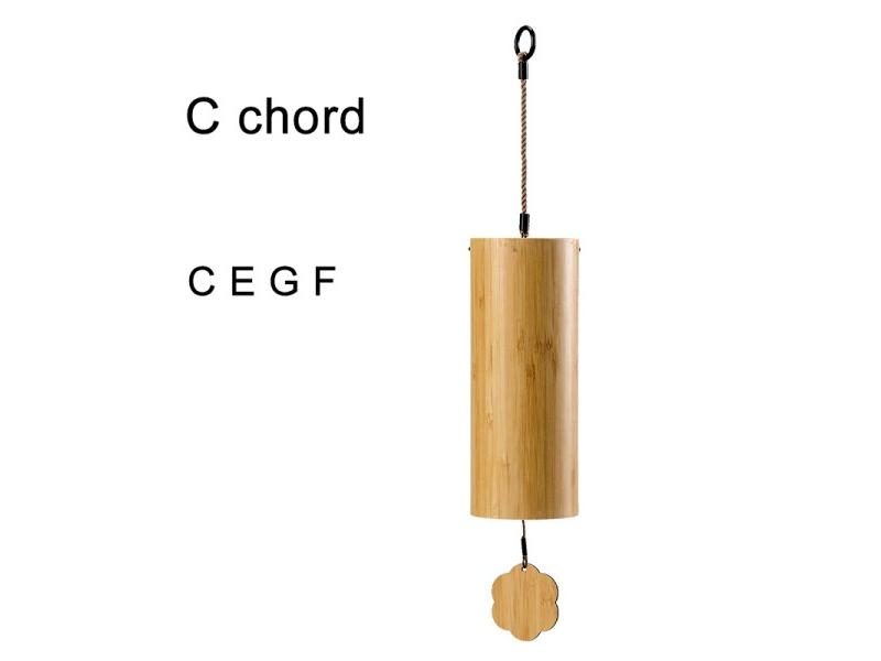 Hluru Windbell Bamboo Wind Chimes Windchime Chimes Craft Outdoor Garden Patio 8 Carousel 1