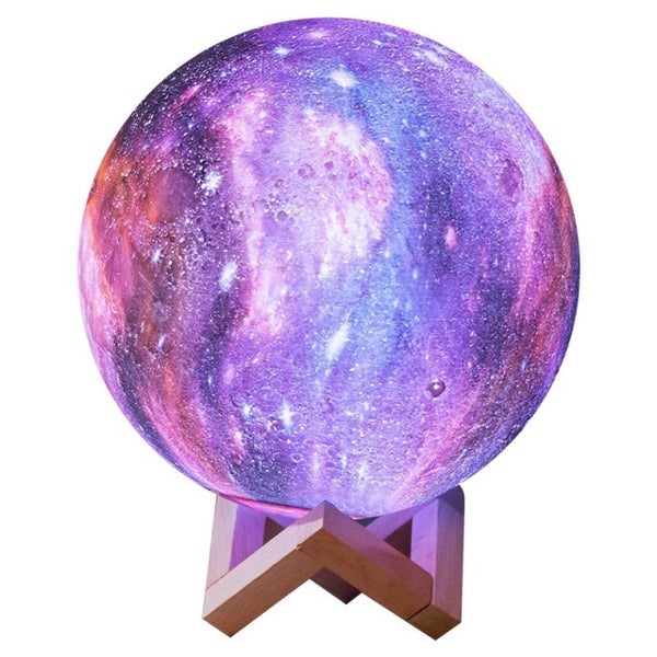 3D Starry Night Lamp with Remote, Touch Control, USB Rechargeable, 16 Colors Carousel 1