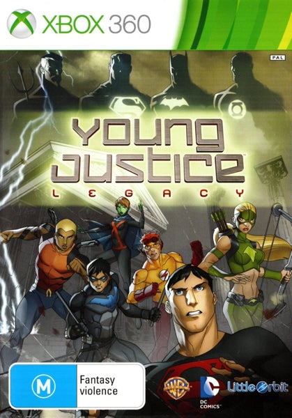 Young Justice: Legacy Xbox 360 Game PAL Carousel 1