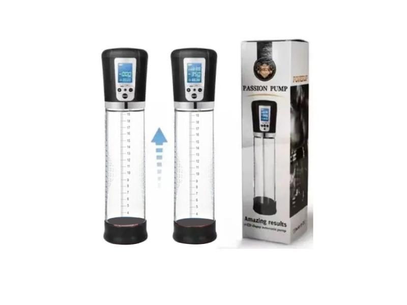 LED Penis Enlarger Pump Powerful USB Automatic Rechargeable Penis Pump Device Carousel 1