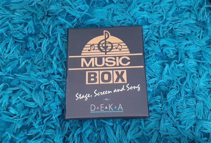 Vintage D.E.K.A Music Box Cassette Tape Set Carousel 1