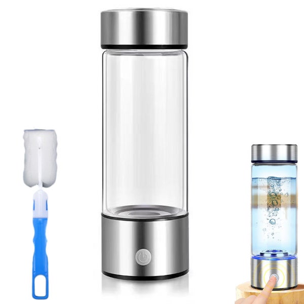 Hydrogen Water Bottle 420ml Ionizer for Office, Travel, Fitness & Hydration Carousel 1