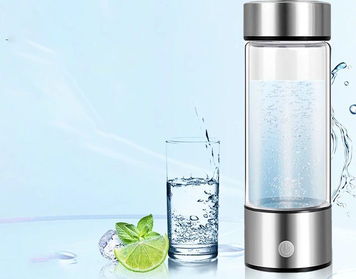 Hydrogen Water Bottle 420ml Ionizer for Office, Travel, Fitness & Hydration Carousel 5