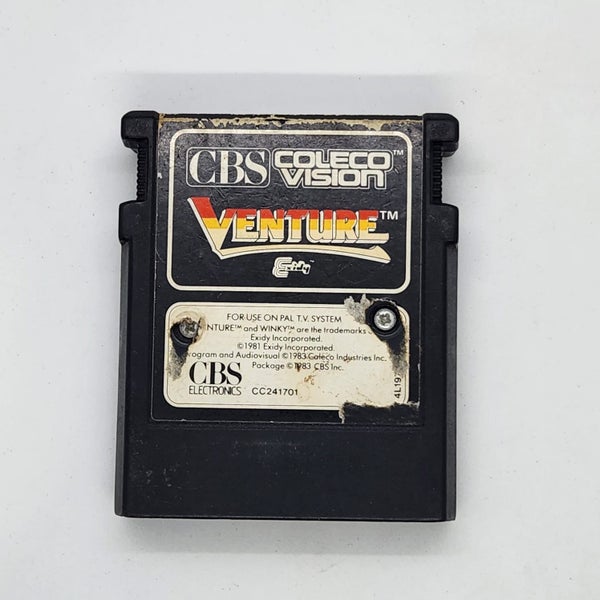 Venture CBS Coleco Vision Game Cartridge Carousel 1