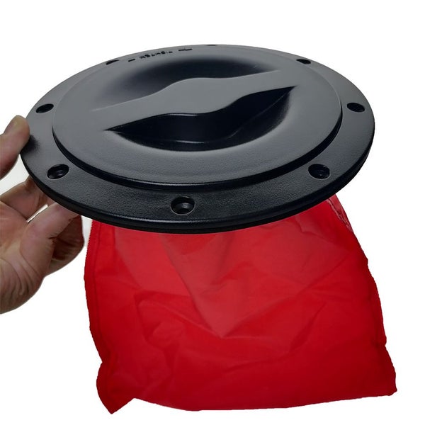 6' Marine Round Hatch Cover Kayak Boat Deck Plate With Storage Carousel 2